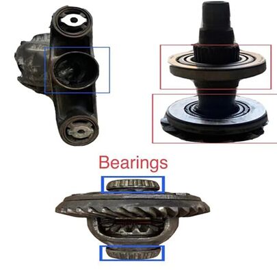 2013-2019 for Cadillac ATS CTS Rear Differential Repair Kit New Auto Bearings Set Includes F-577158 F-574658 22993016 92230584